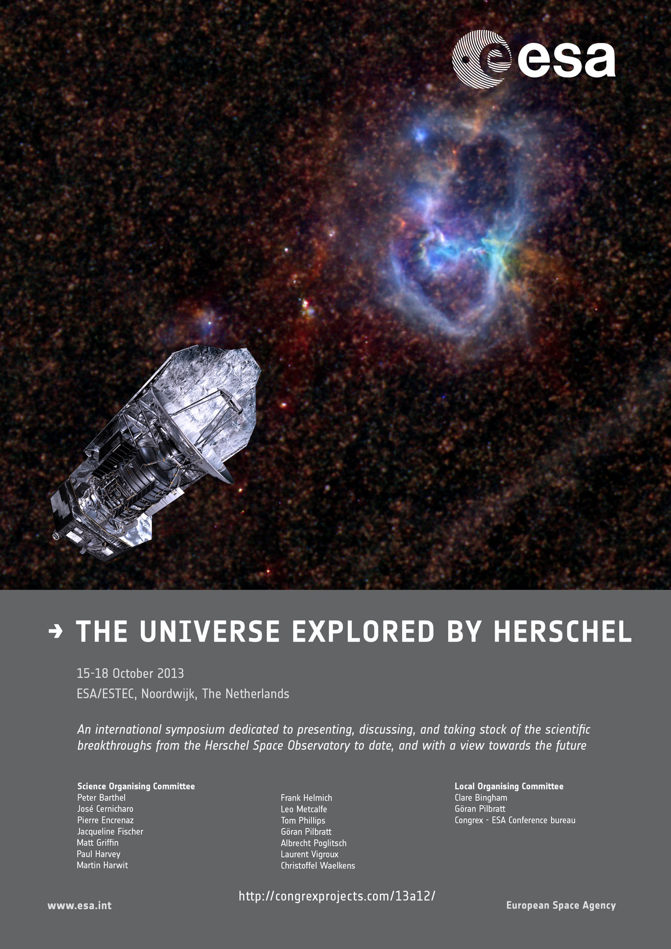 The Universe Explored by Herschel - Poster