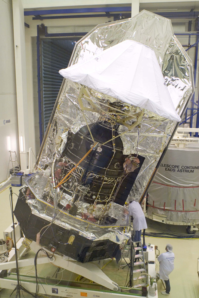 Herschel mechanical testing underway Herschel mechanical testing underway