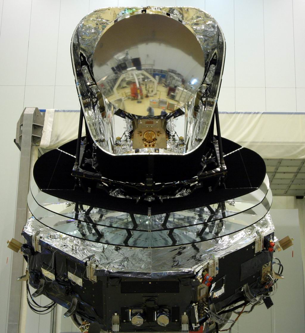 Herschel reflected in Planck Herschel reflected in Planck