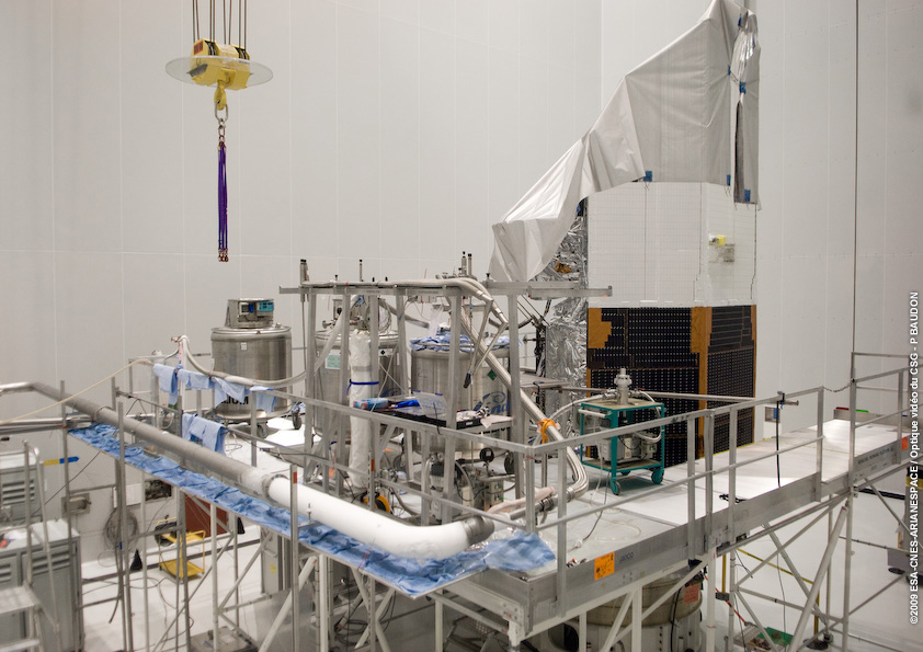 Helium filling of Herschel in S5B Helium filling of Herschel in S5B