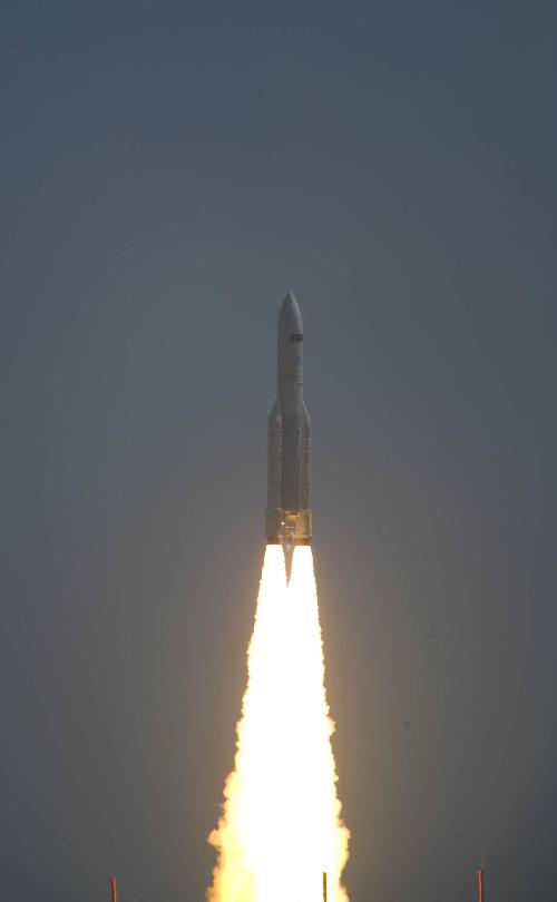 Lift-off for Herschel and Planck on 14 May 2009