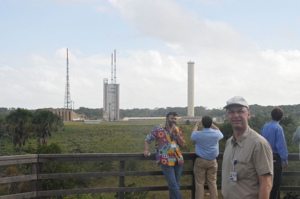 Ariane 5 launch pad