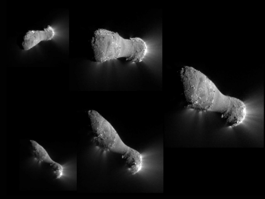 Comet Hartley-2 as seen by EPOXI. Credit NASA/JPL-Caltech/UMD Comet Hartley-2 as seen by EPOXI. Credit NASA/JPL-Caltech/UMD