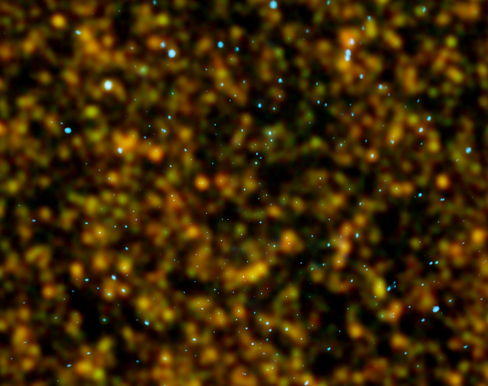 Chandra Deep Field North. Copyright: ESA/Herschel/HerMES ; NASA/CXS