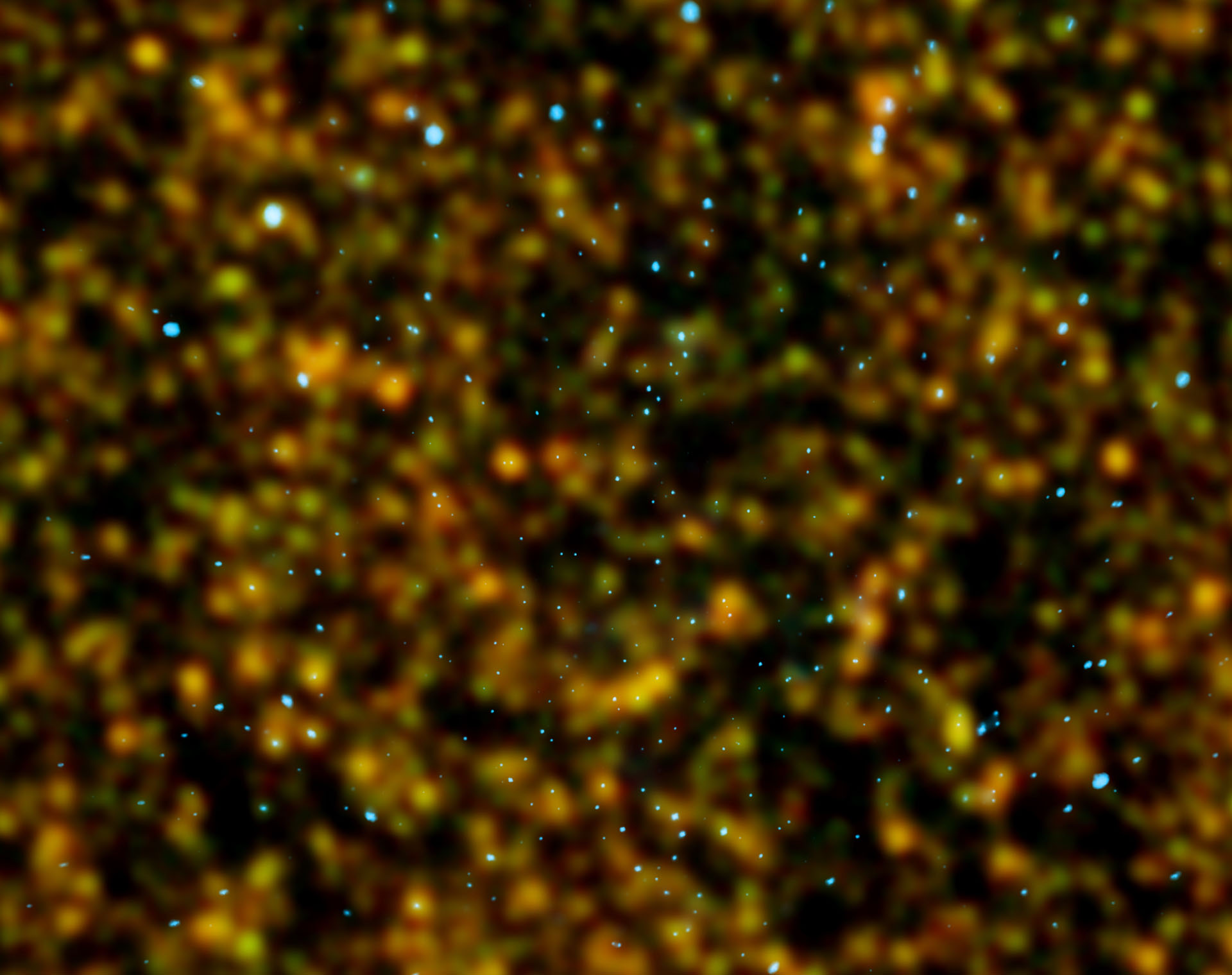 Chandra Deep Field North. Copyright: ESA/Herschel/HerMES ; NASA/CXS Chandra Deep Field North. Copyright: ESA/Herschel/HerMES ; NASA/CXS