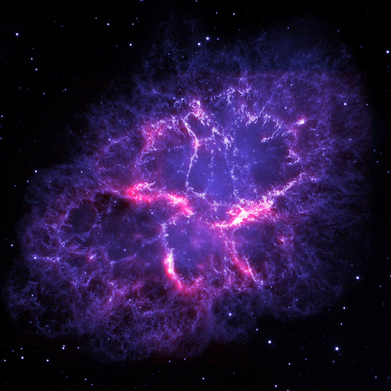 The Crab Nebula. Credit: ESA/Herschel/PACS/MESS Key Programme Supernova Remnant Team; NASA, ESA and Allison Loll/Jeff Hester (Arizona State University) The Crab Nebula. Credit: ESA/Herschel/PACS/MESS Key Programme Supernova Remnant Team; NASA, ESA and Allison Loll/Jeff Hester (Arizona State University)