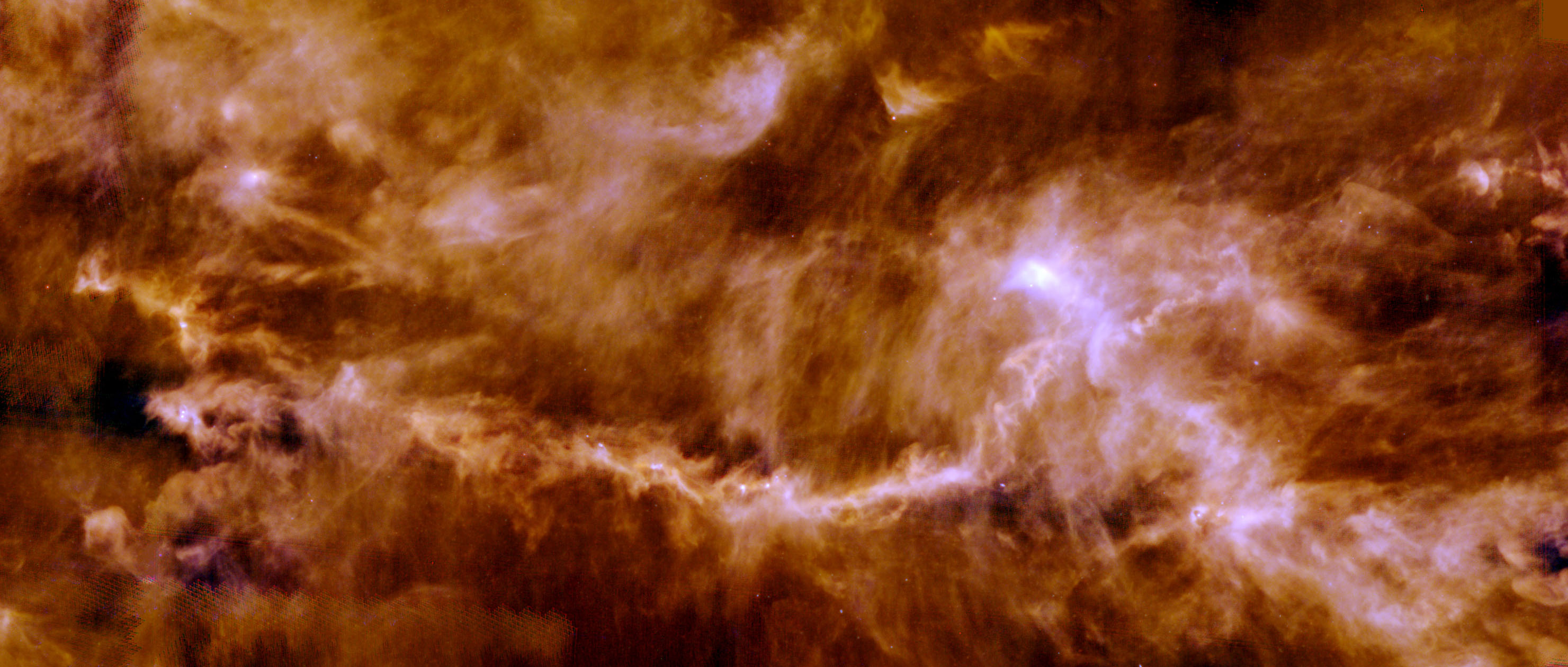 The B211/B213 filament in the Taurus Molecular Cloud. Credit: ESA/Herschel/PACS, SPIRE/Gould Belt survey Key Programme/Palmeirim et al. 2013 The B211/B213 filament in the Taurus Molecular Cloud. Credit: ESA/Herschel/PACS, SPIRE/Gould Belt survey Key Programme/Palmeirim et al. 2013