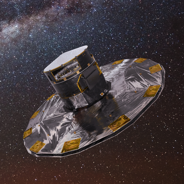 Artist's image of the Gaia spacecraft