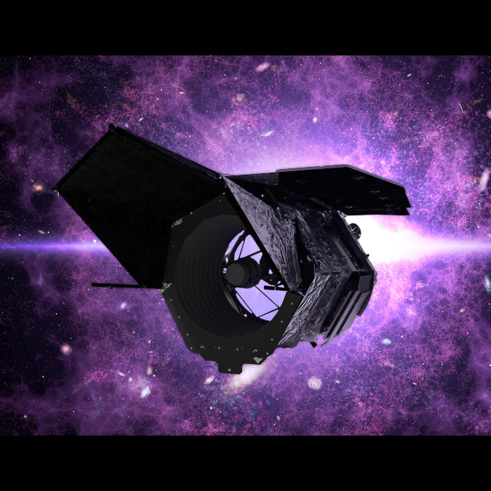 Artist's impression of the Nancy Grace Roman Space Telescope.