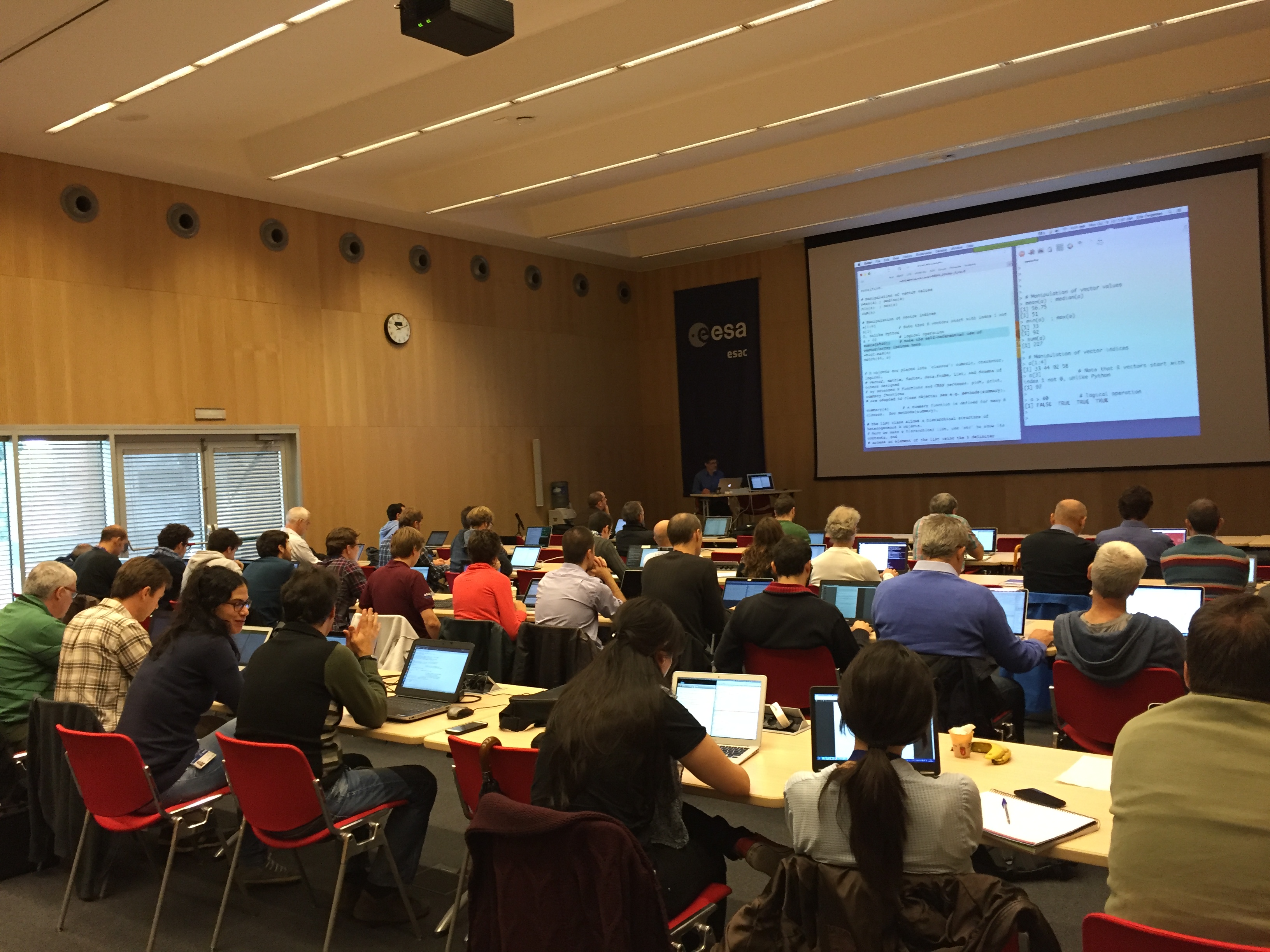 ESAC Statistics Workshop 2015 - Space Science Faculty - Cosmos