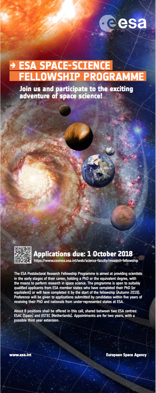 Research Fellowships - Science Faculty - Cosmos