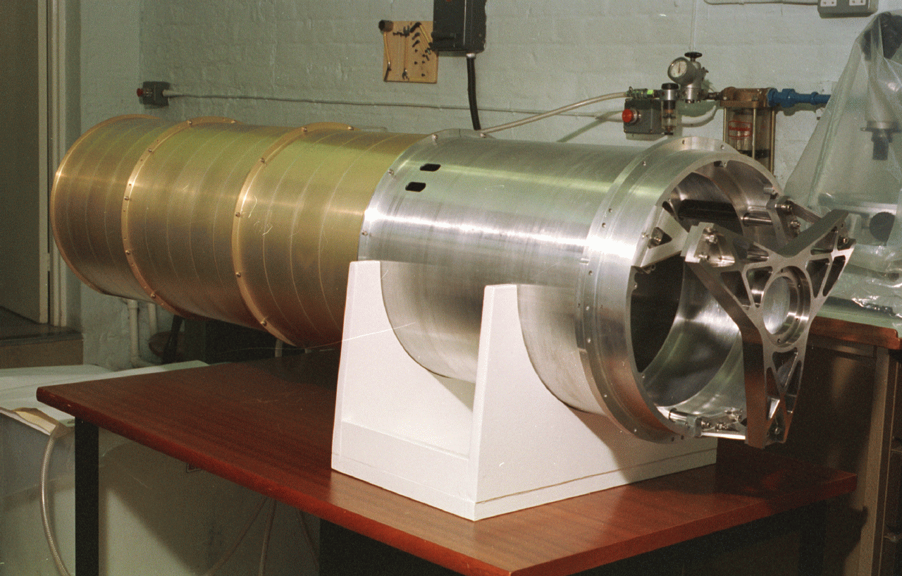 OM telescope tube with baffle