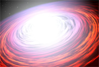 Artist's impression of neutron star IGR J16283-4838. Credit: Dana Berry (NASA)