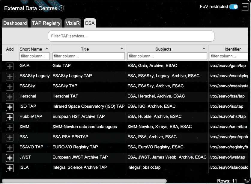 Interface - ESDC - Cosmos